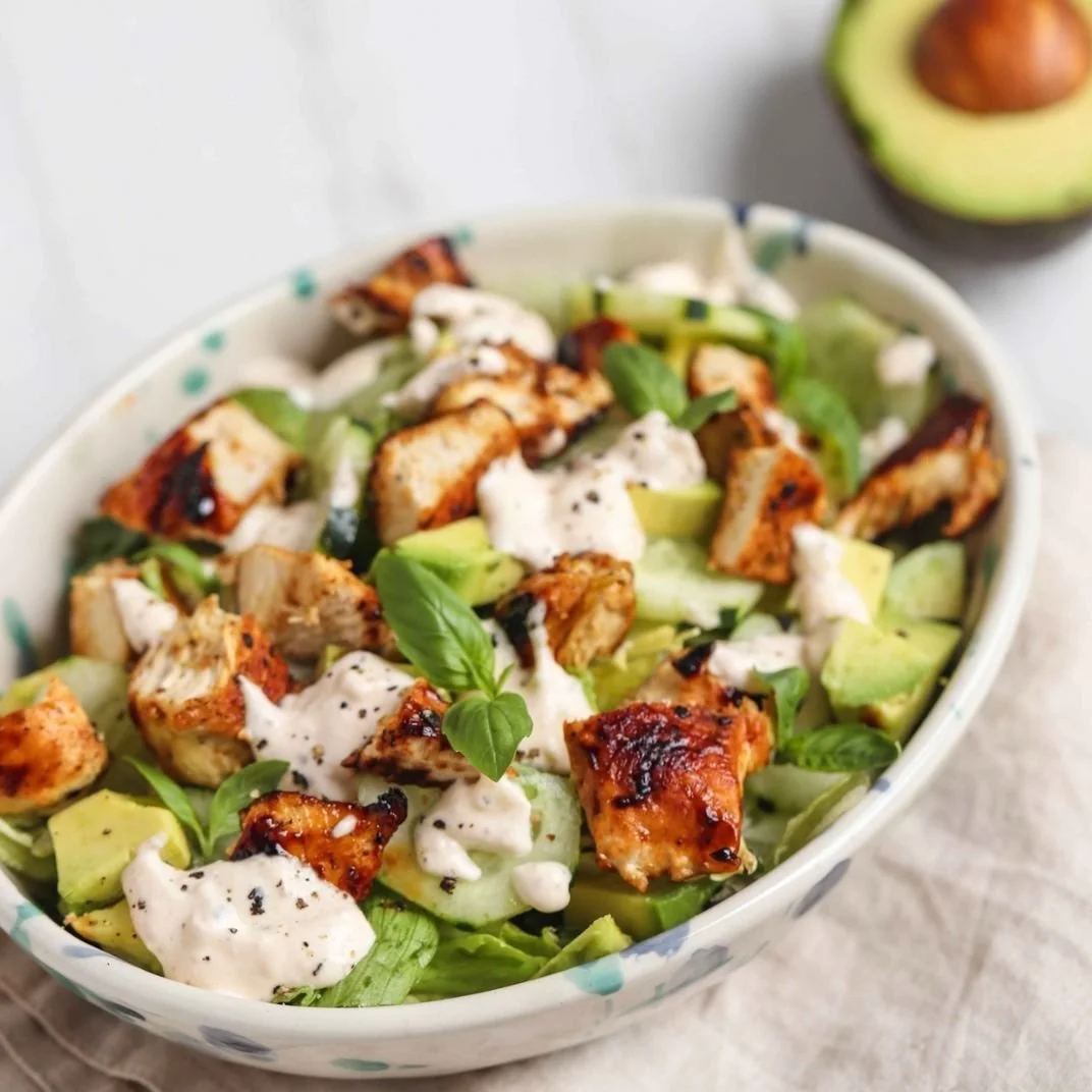 avocado, and chicken salad | Eat Shed Glow® weight loss recipe