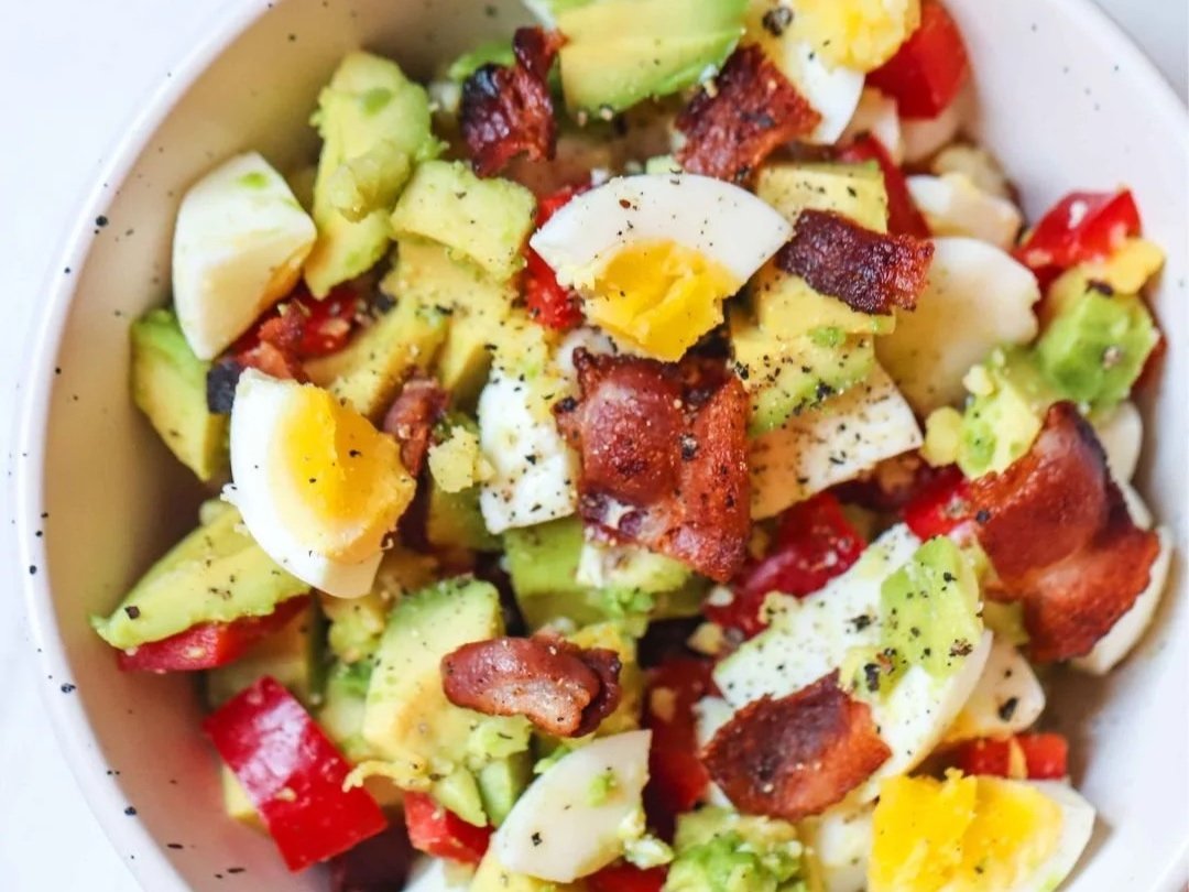 Egg, Bacon and Avocado Bowl.