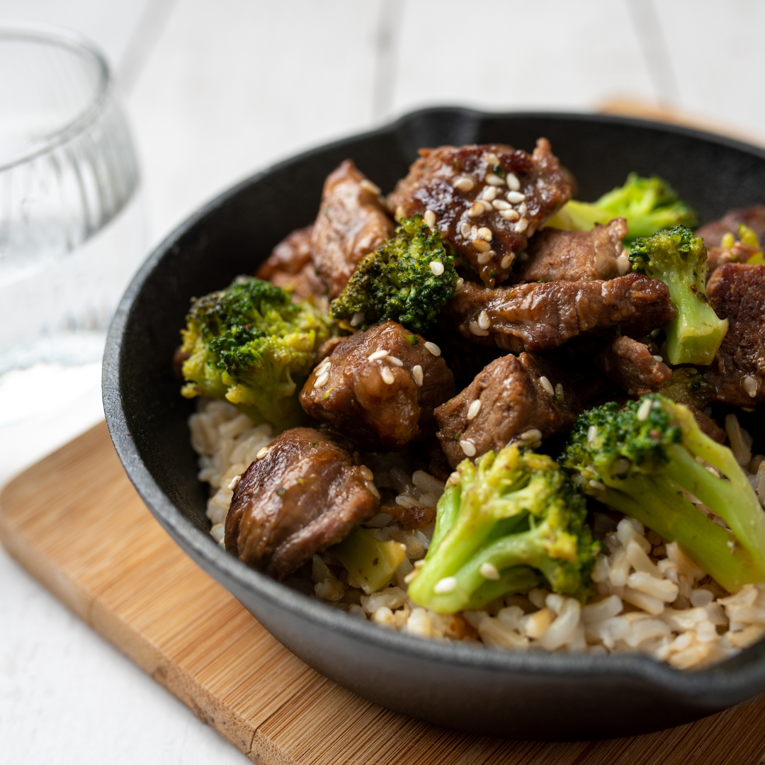 Eat Shed Glow® Meat Bowl | High-protein weight loss recipe