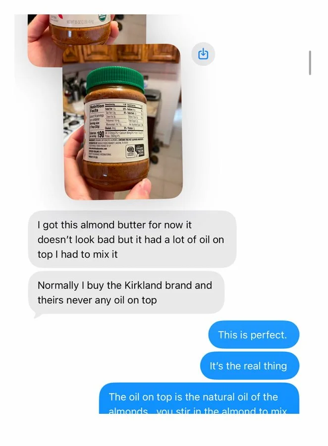 Client review about quieting food noise and cravings
