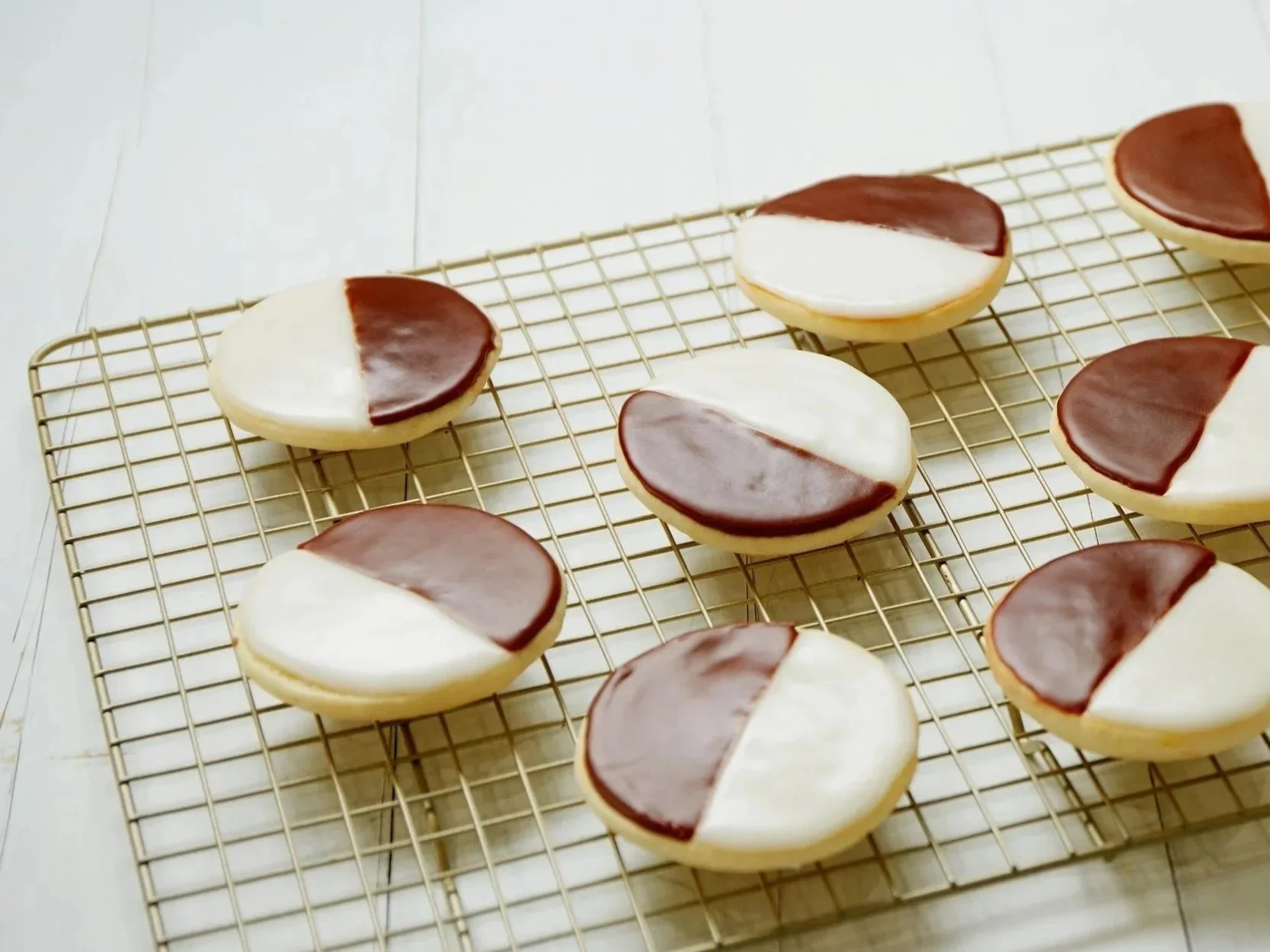 Sugar-Free Black and White Cookies.