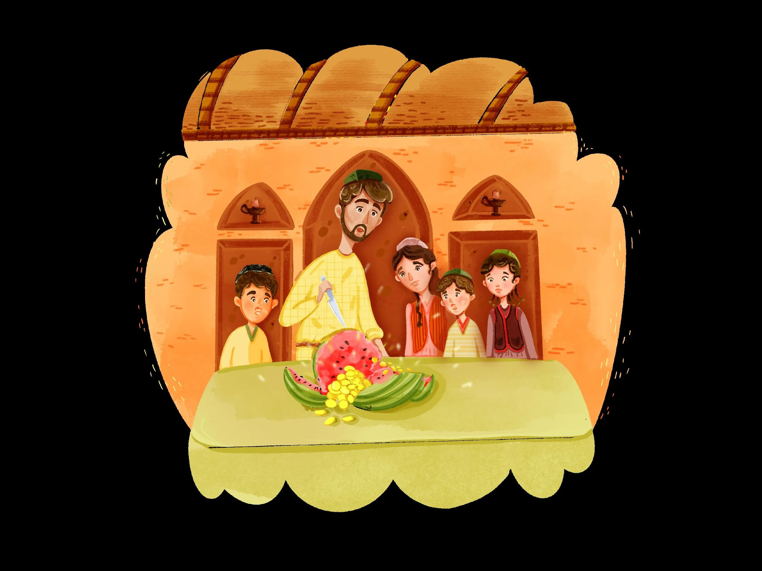 The Golden Watermelon