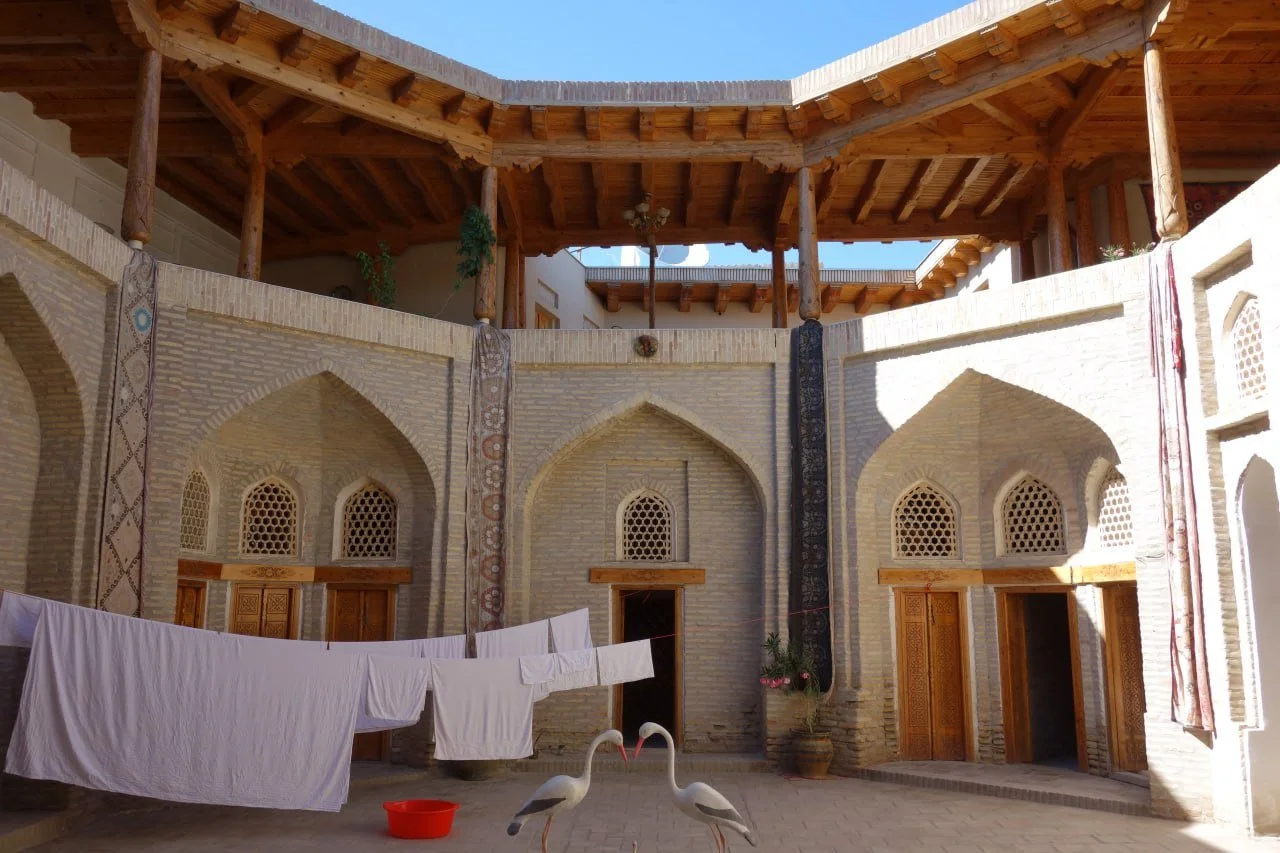 Behind the Courtyard