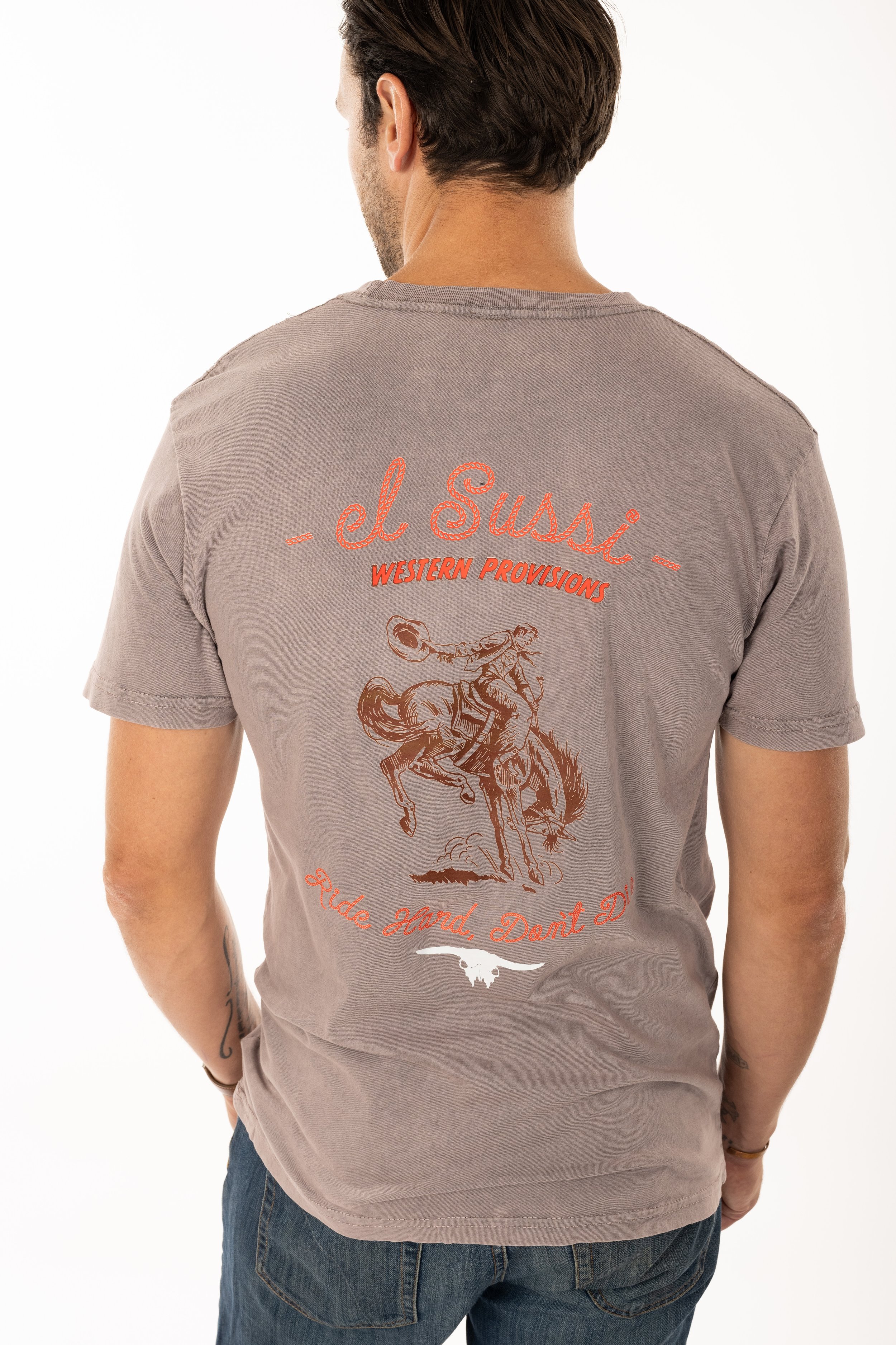 Roundup Tee - Zinc