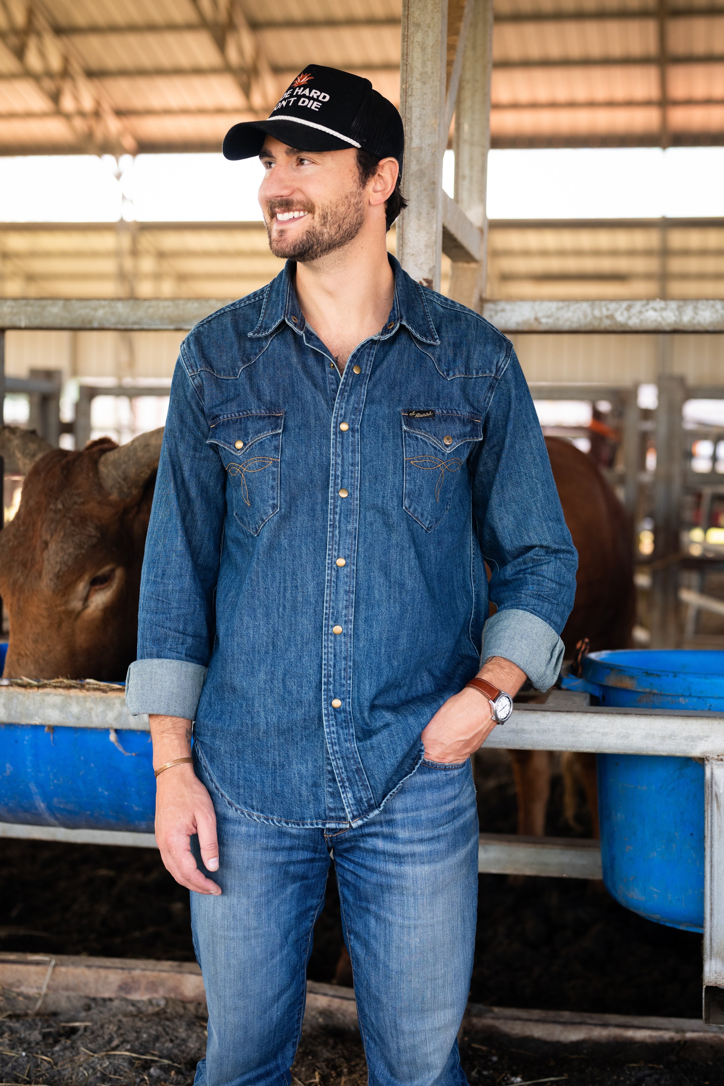 Denim Ranch Shirt