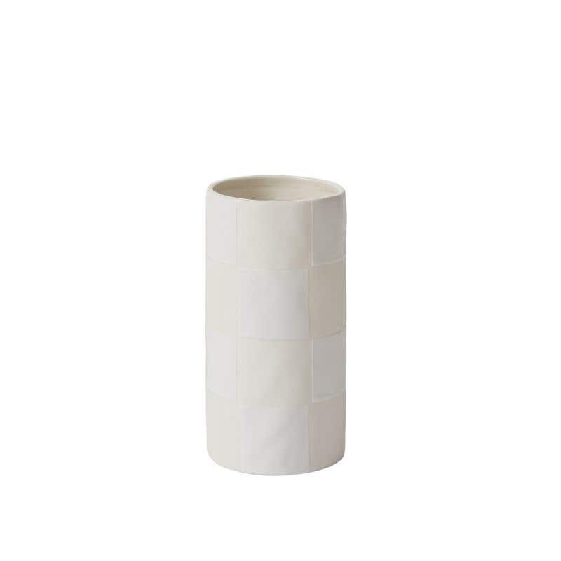 checkerboard casita vase - cream 4x8.jpeg