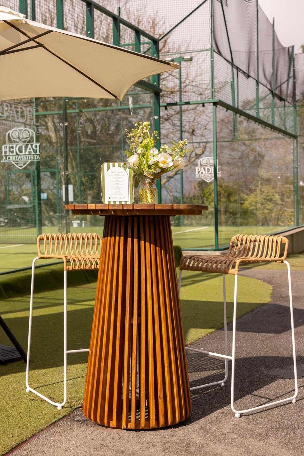HIRE LOVE EVENT HIRE FURNITURE ROUND ACACIA WOOD HIGH TABLE.png