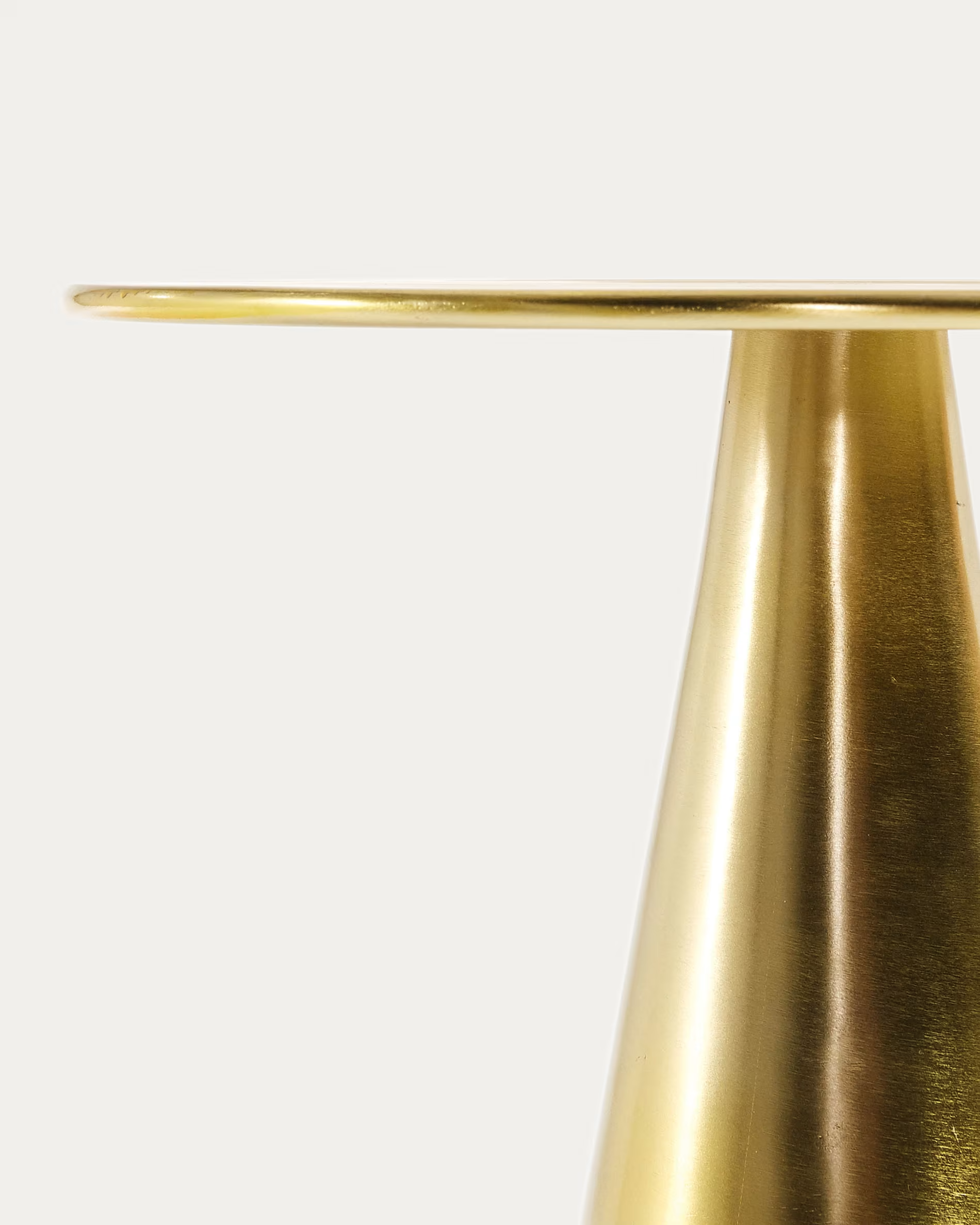 GOLD SIDE TABLE
