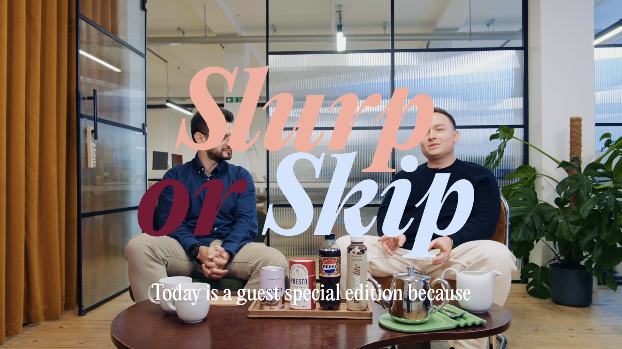 #SlurpOr Skip Special Guest Episodes with James Beeson
