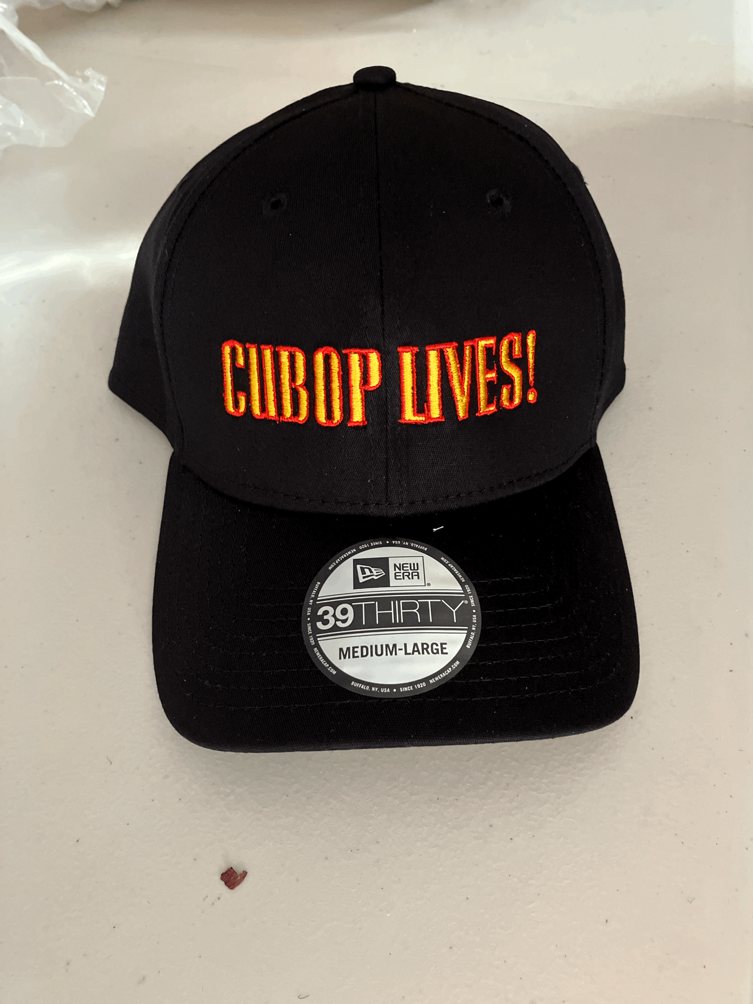 Cubop Lives! Logo Cap  sized  Small/Medium