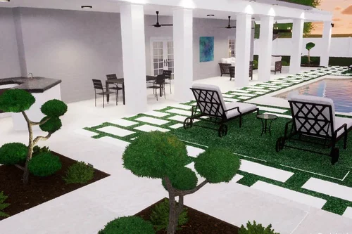 Exterior and Landscape Design Plans in Tampa Bay Florida — Landscapes ...