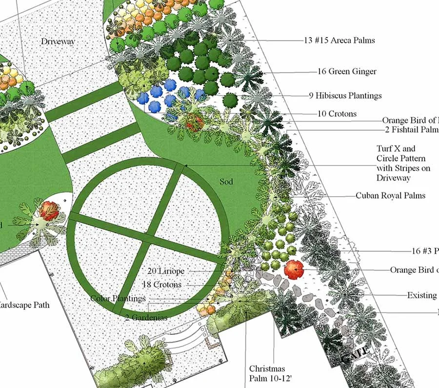 2D Exterior and Design Plan detail - by Randy lee