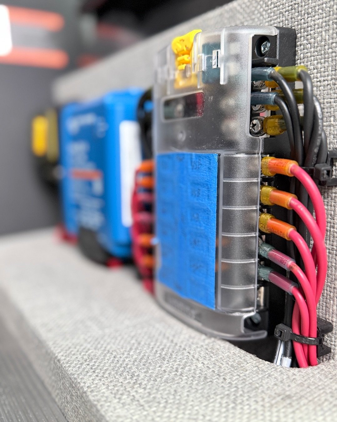 Major electrical overhaul today! 🛠️ If you have an existing external system from Adventure Wagon, you know the struggle of having that outdated AGM battery sitting on the outside of your van.

We turned this build around by moving the heart of the s