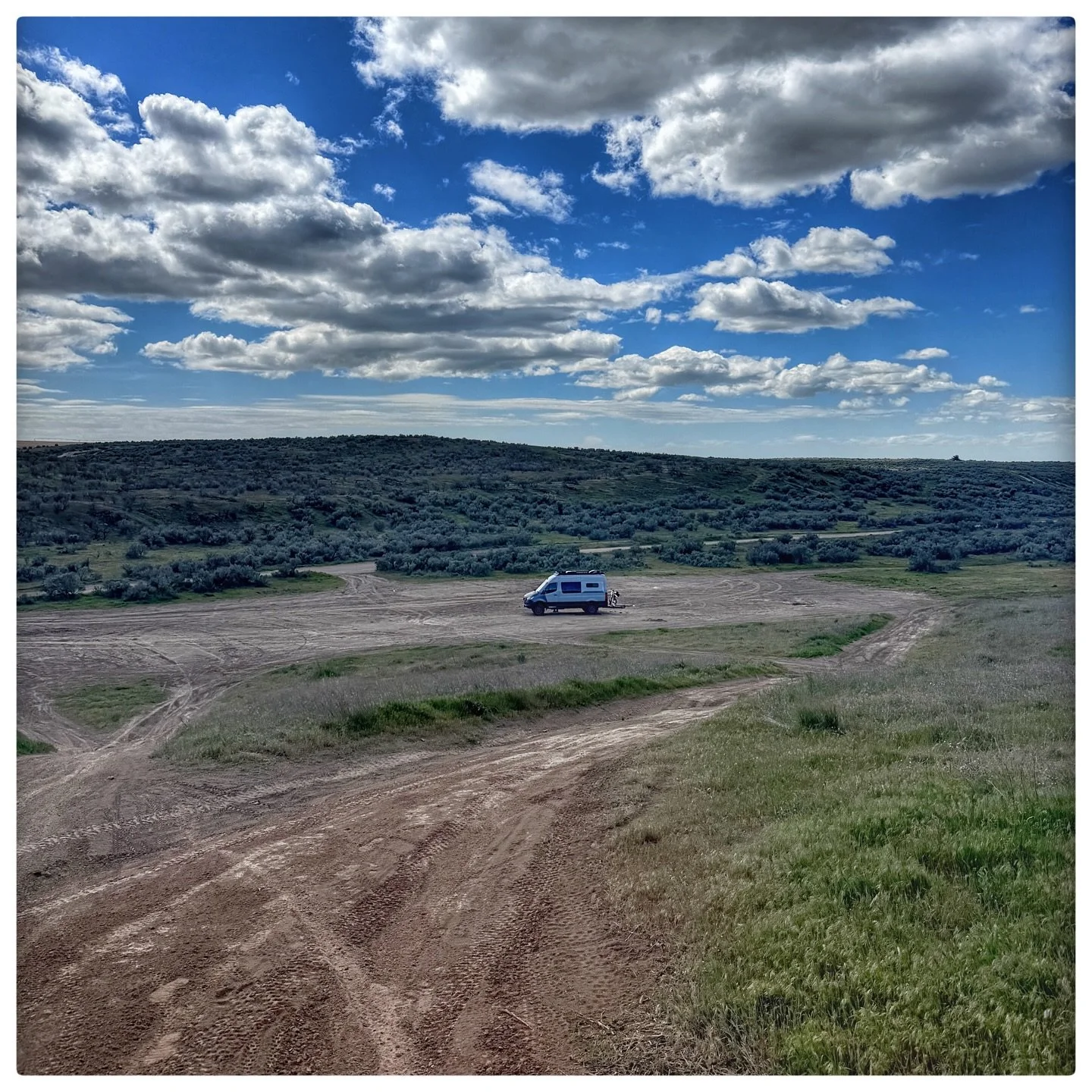 Dune exploring looking for sunny weather #vanlife