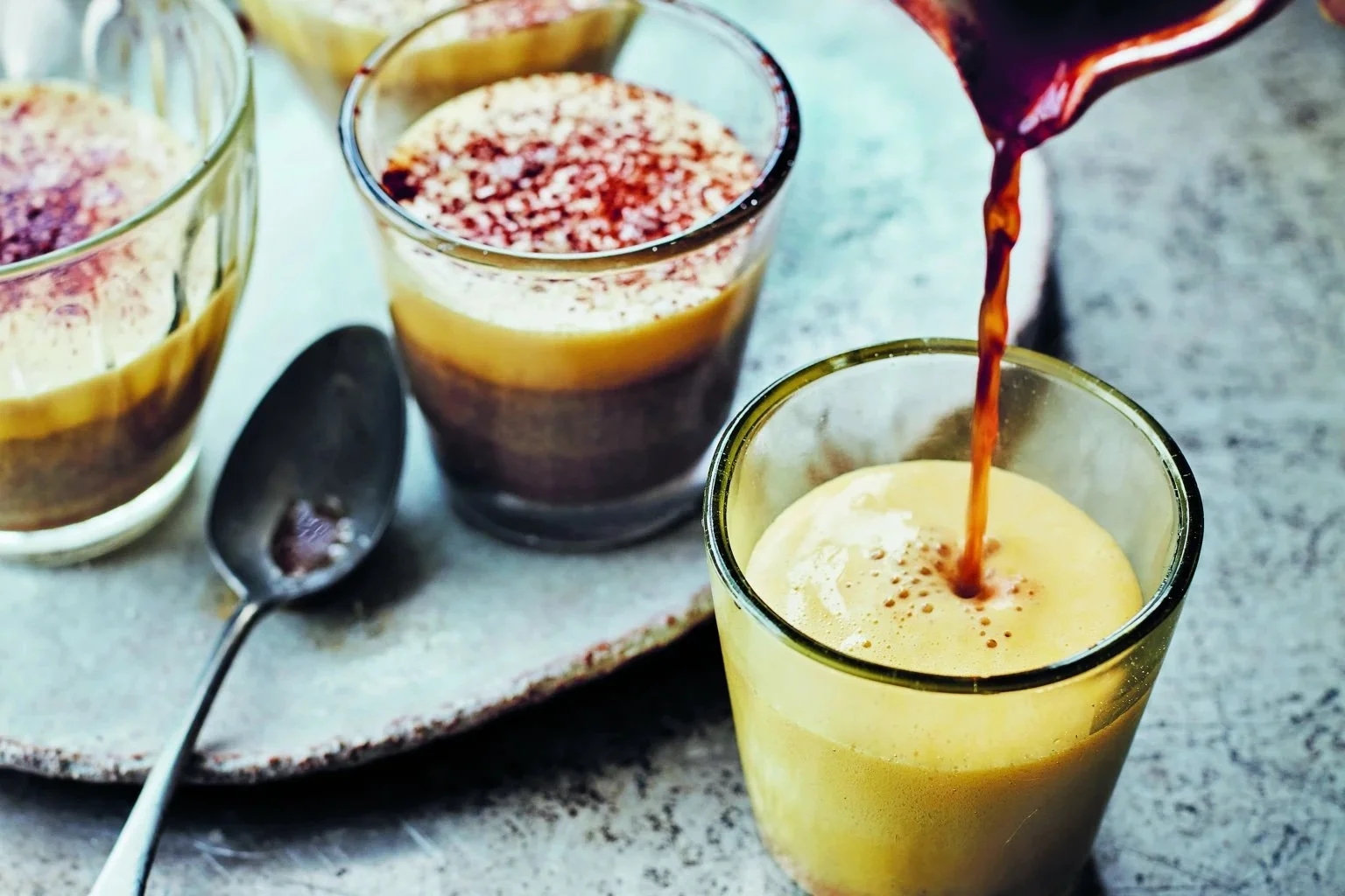Hanoi-style egg coffee