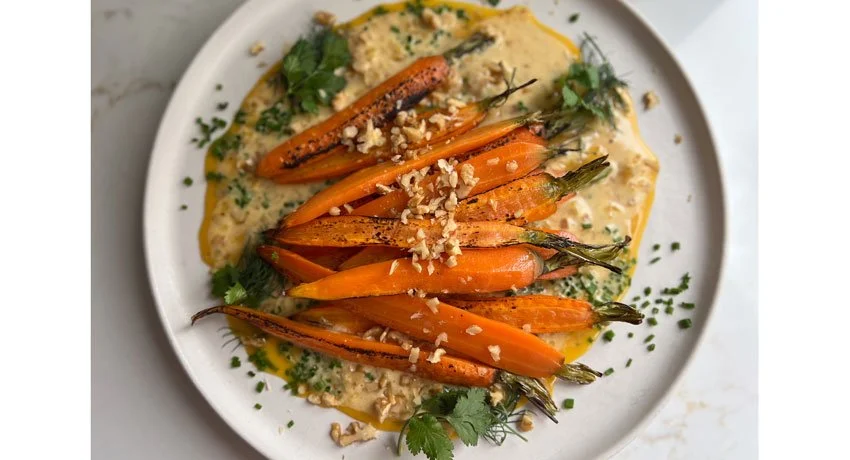 Roasted ‘Bo’ Sauce Carrots