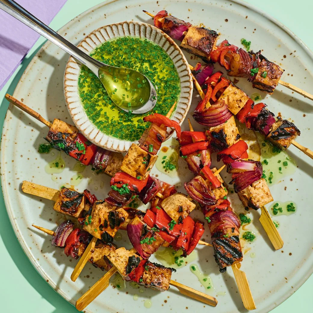 Tamarind Smoked Tofu Skewers