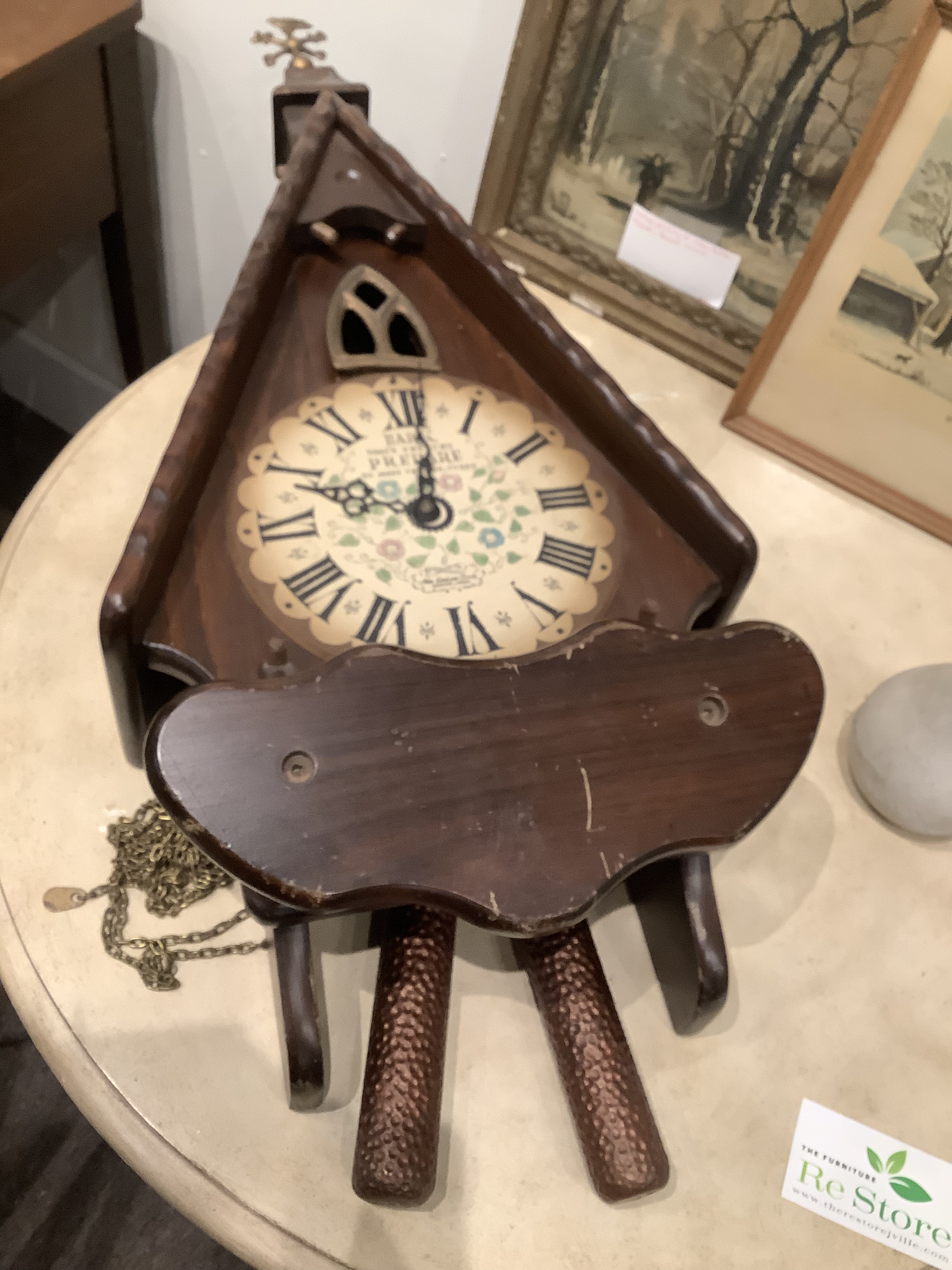 Chapel Lodge　家型置時計　Made in ENGLAND　インテリア New England Clock — The Re Store Jeffersonville