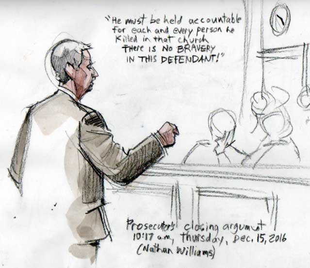 Closing Argument in United States v. Dylann Roof
