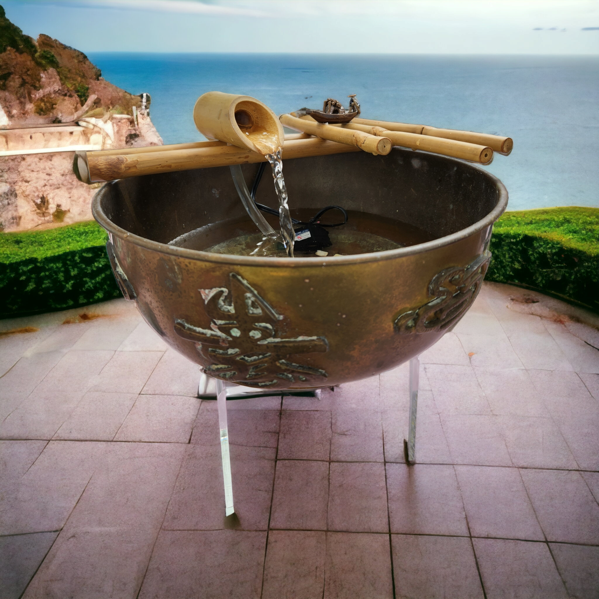 Large Bamboo Fountain