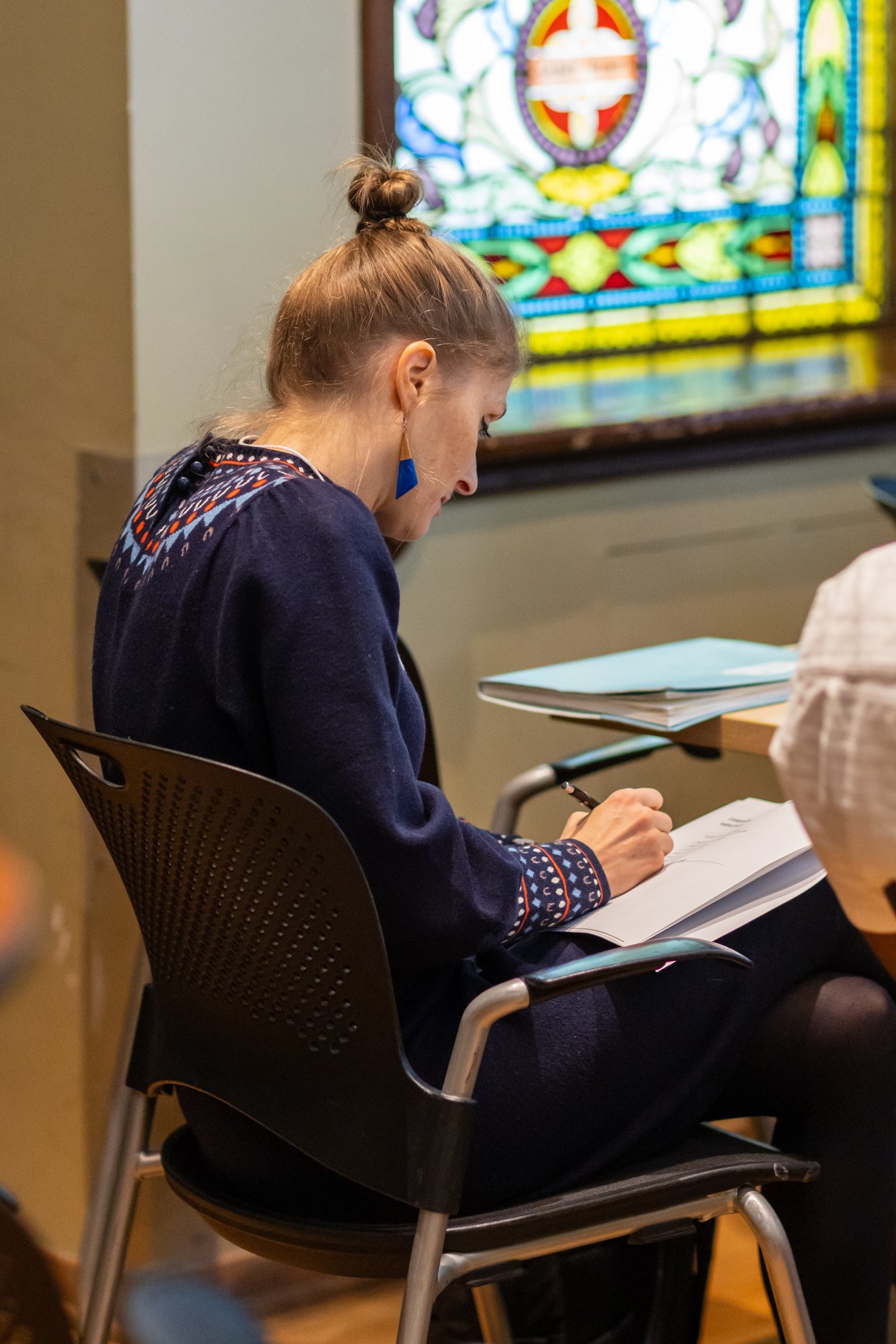 Atelier Bien-être en recherche - Crédit photo Marie-Anne Gaudreault
