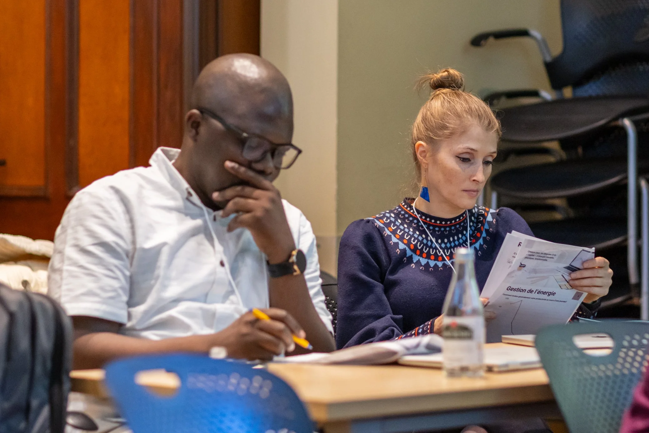 Atelier Bien-être en recherche - Crédit photo Marie-Anne Gaudreault