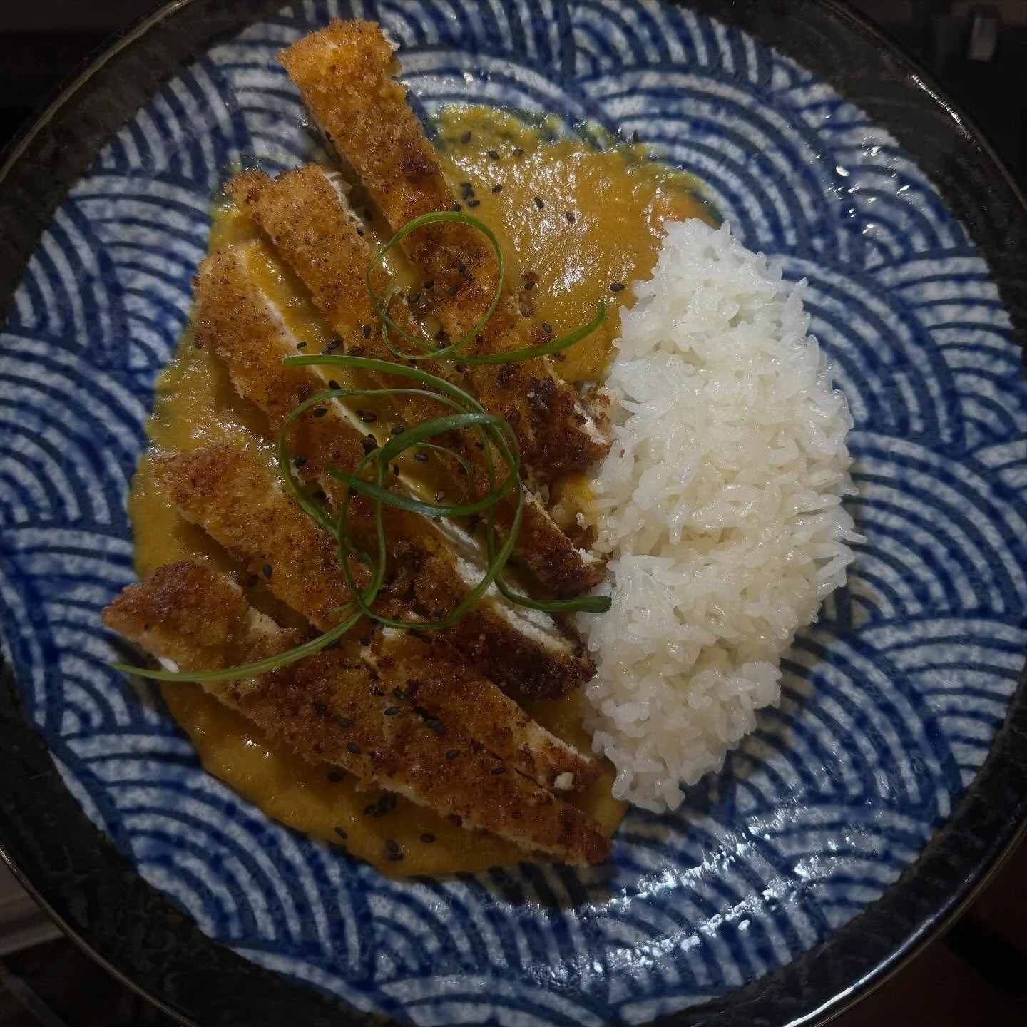 Japanese Curry Chicken Katsu 

posting this as I eat 🍛