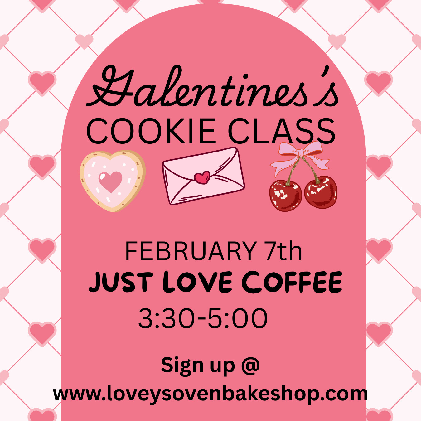 Galentine's Cookie Class