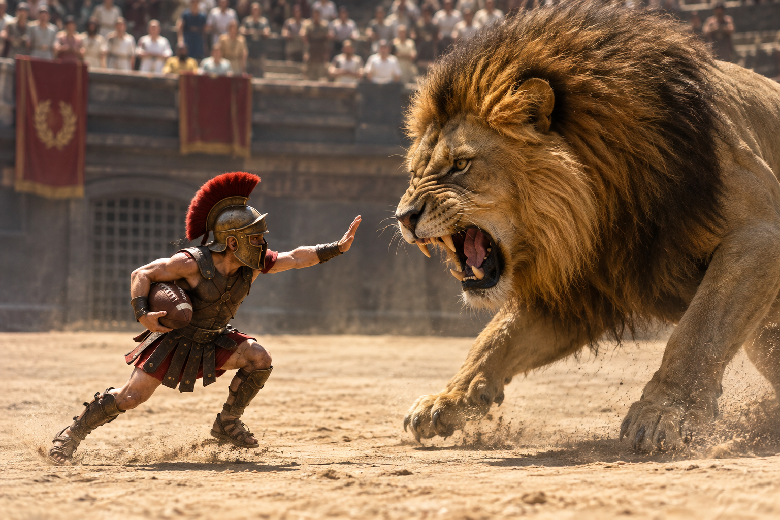 Lions vs. Gladiators: Who Ya Got? 