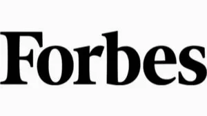 Forbes logo in black text