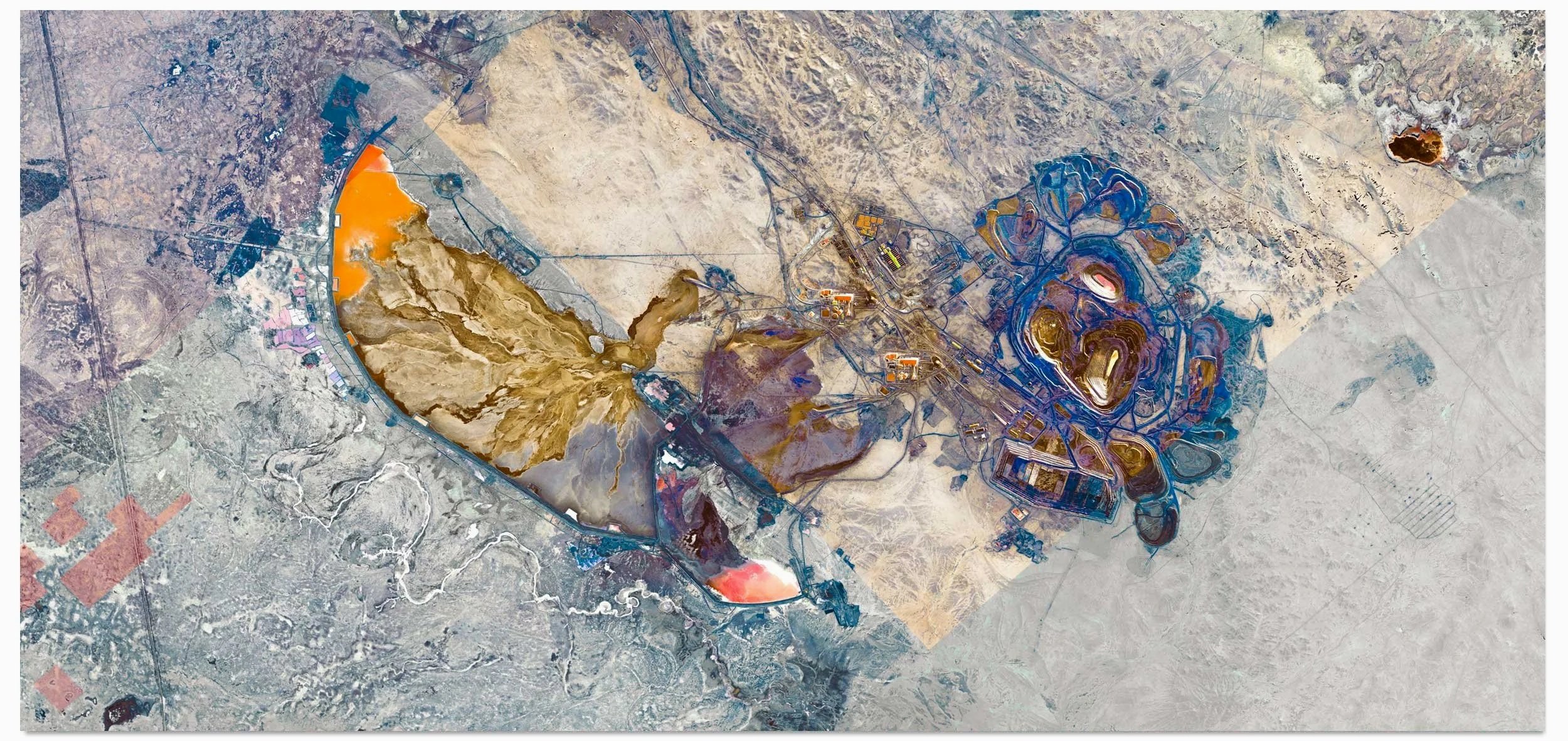 AKTOGAY MINE - Abai Region, Kazakhstan.

Ultradistancia Color Mines Series - Archival Pigment Print Photography  - Edition of 5 