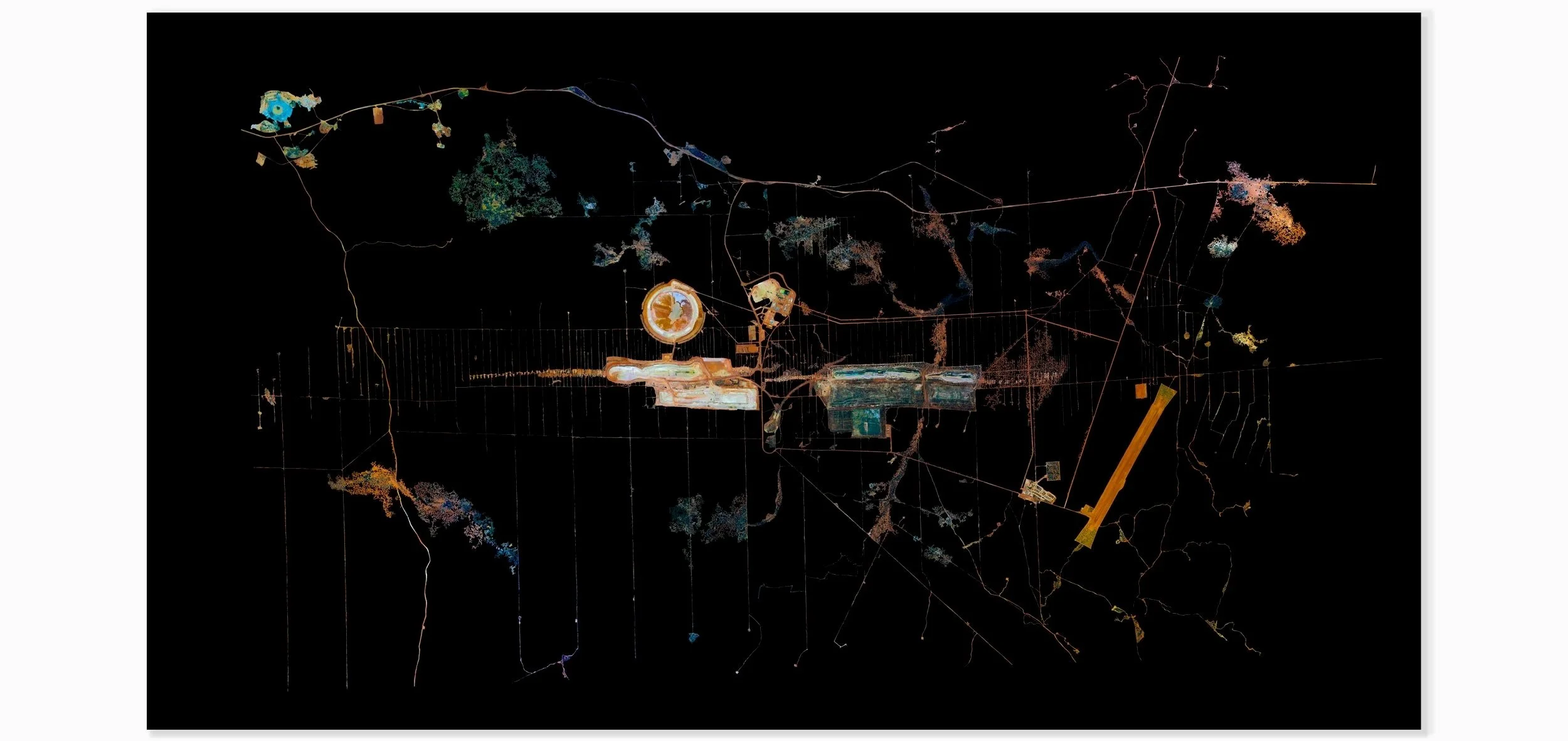 MT IDA MINE - Western Australia, Australia

Ultradistancia Black Mines Series - Archival Pigment Print Photography  - Edition of 5 