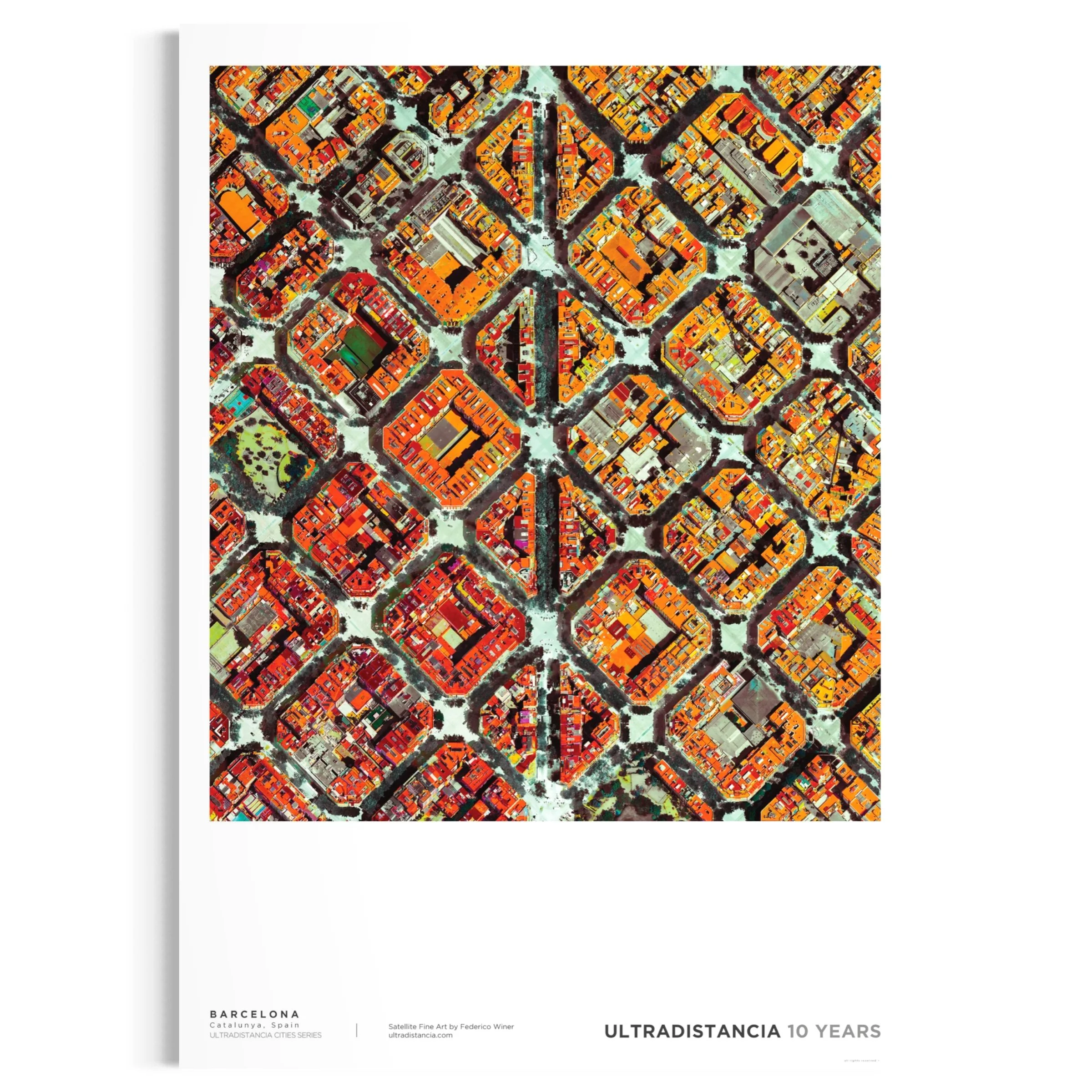 BARCELONA  Ultradistancia 10 Years Anniversary Poster