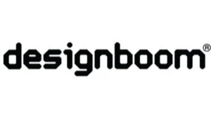 Designboom logo in black text on a white background.