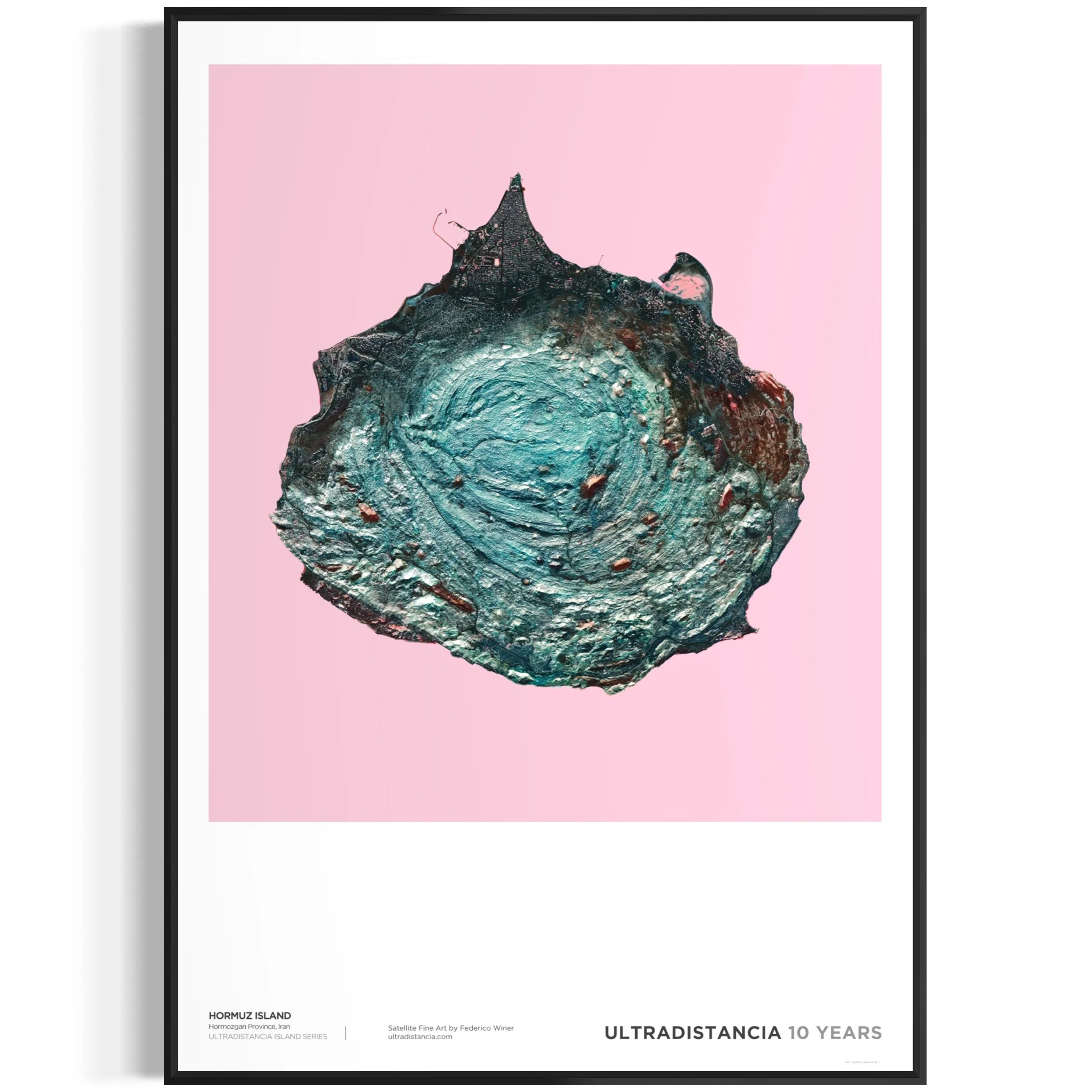 HORMUZ ISLAND (Hormozgan Province, Iran) 10 Years Anniversary Poster