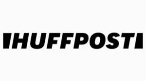 HuffPost logo in bold black text on white background.