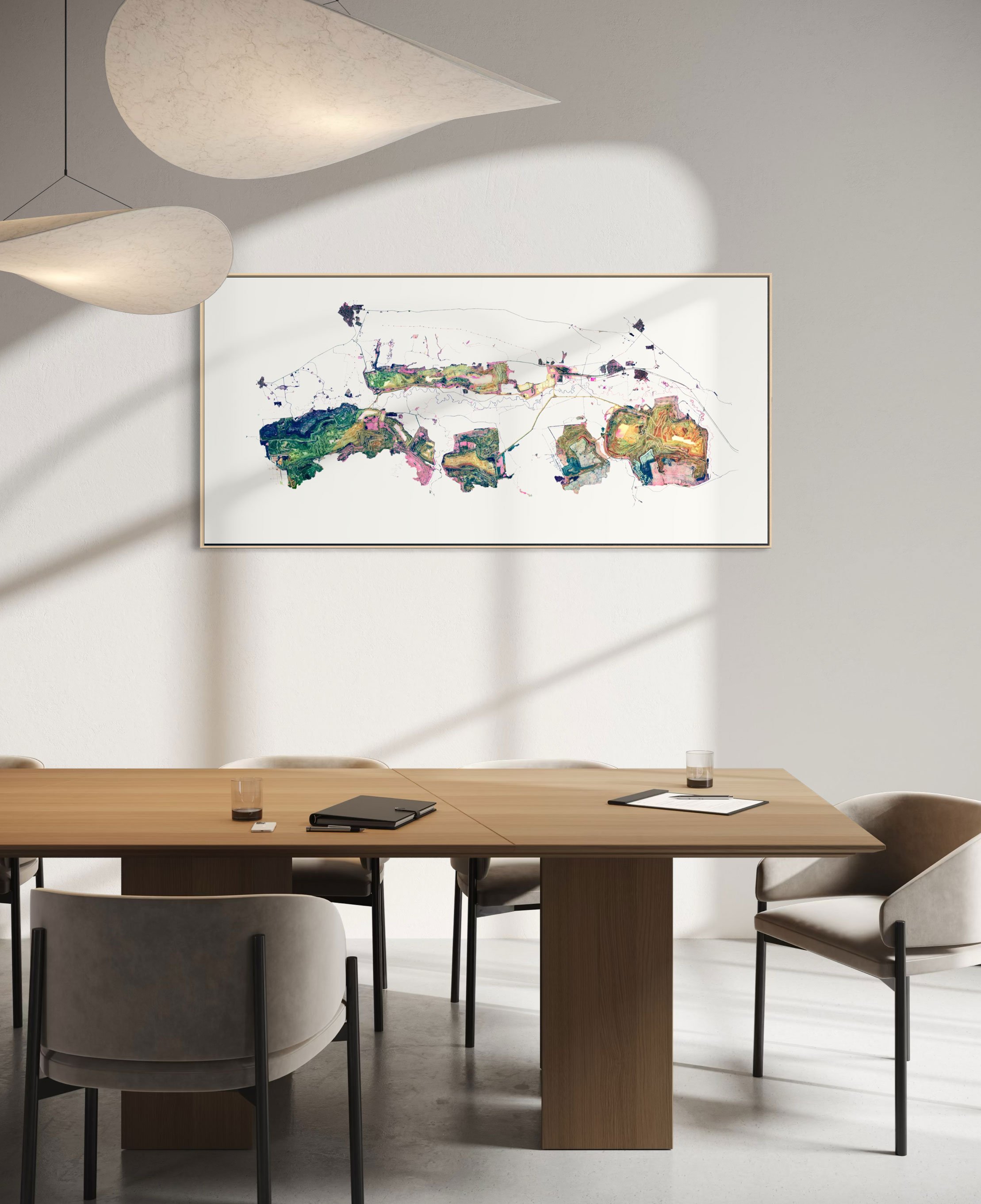 Impala Bafokeng Ultradistancia Mine Installed in Office