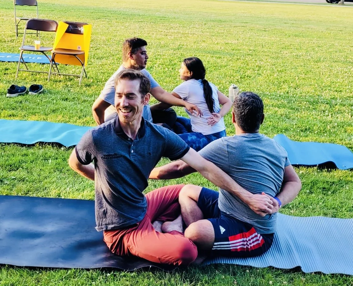 The Pleasures of Partner Yoga