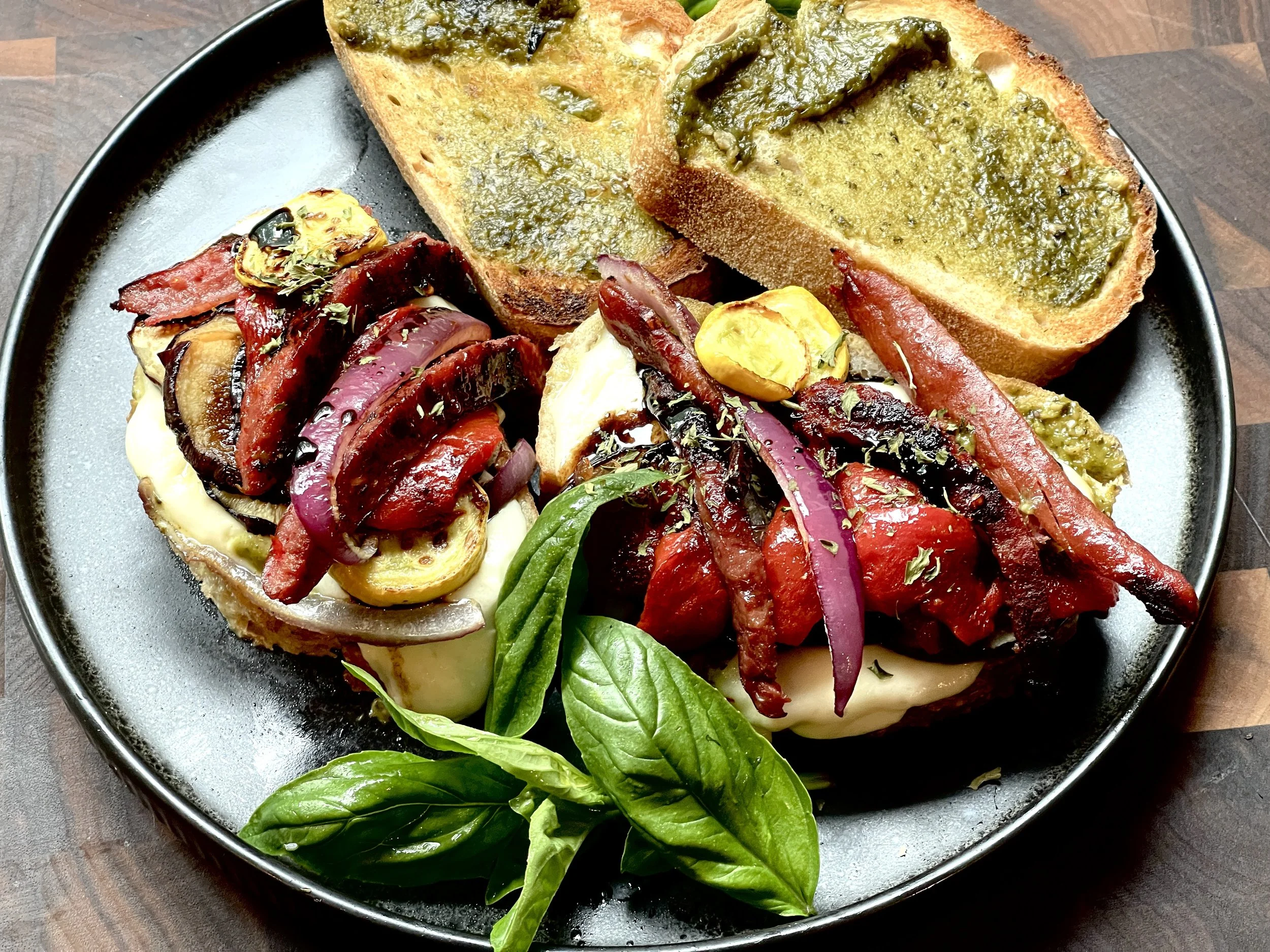 STOVE TOP SMOKED SAUSAGE PANINI