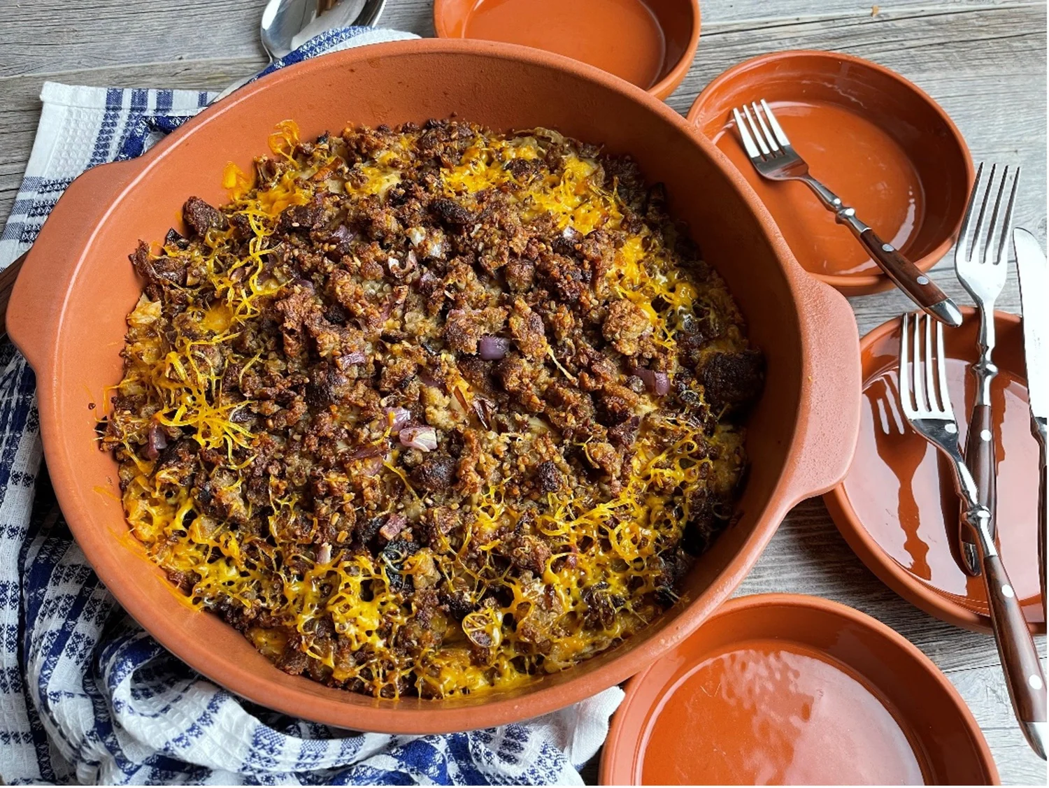 GOETTA HASHBROWN CASSEROLE — Queen City Sausage