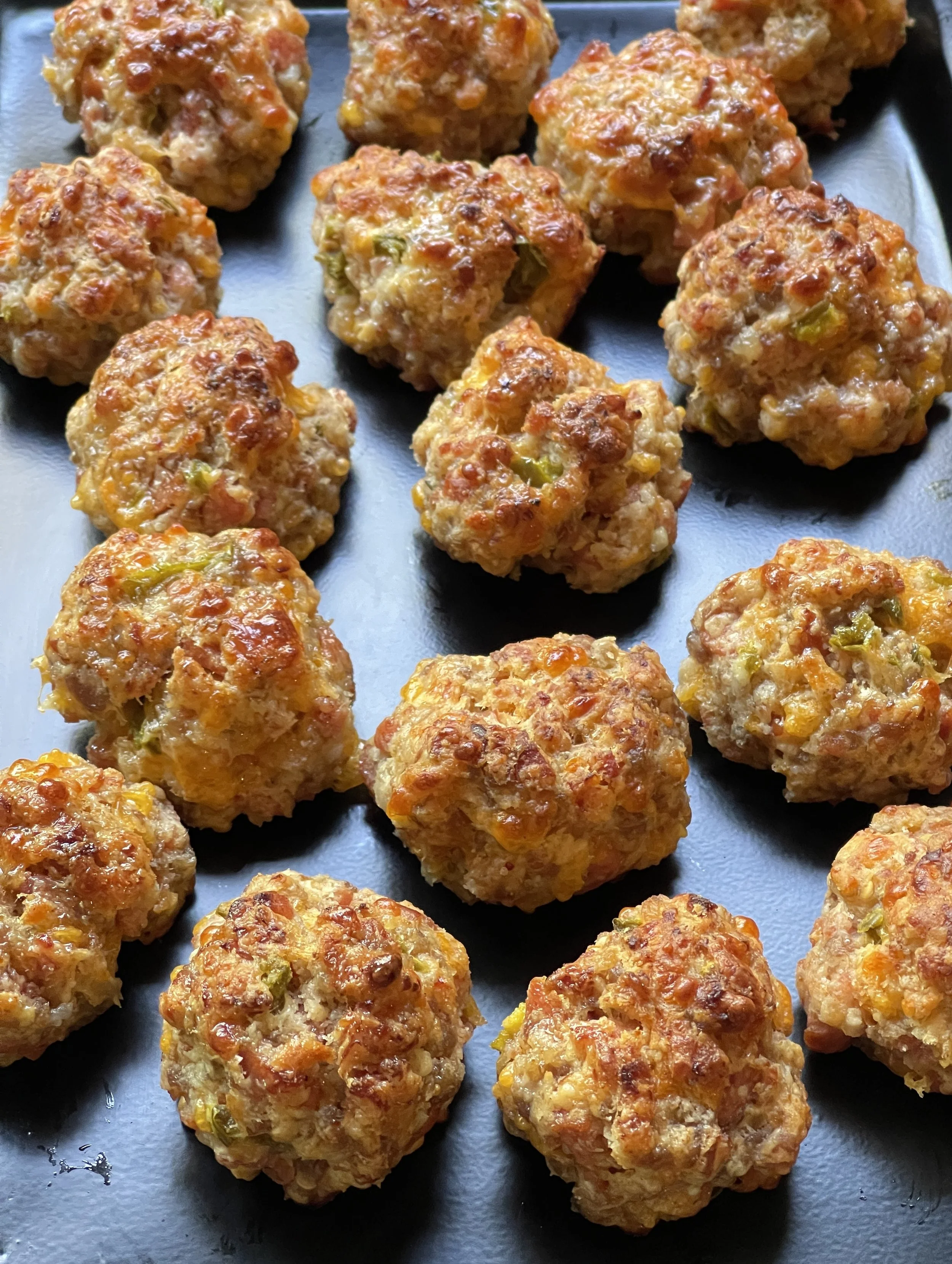 WICKED HOT SAUSAGE BALLS