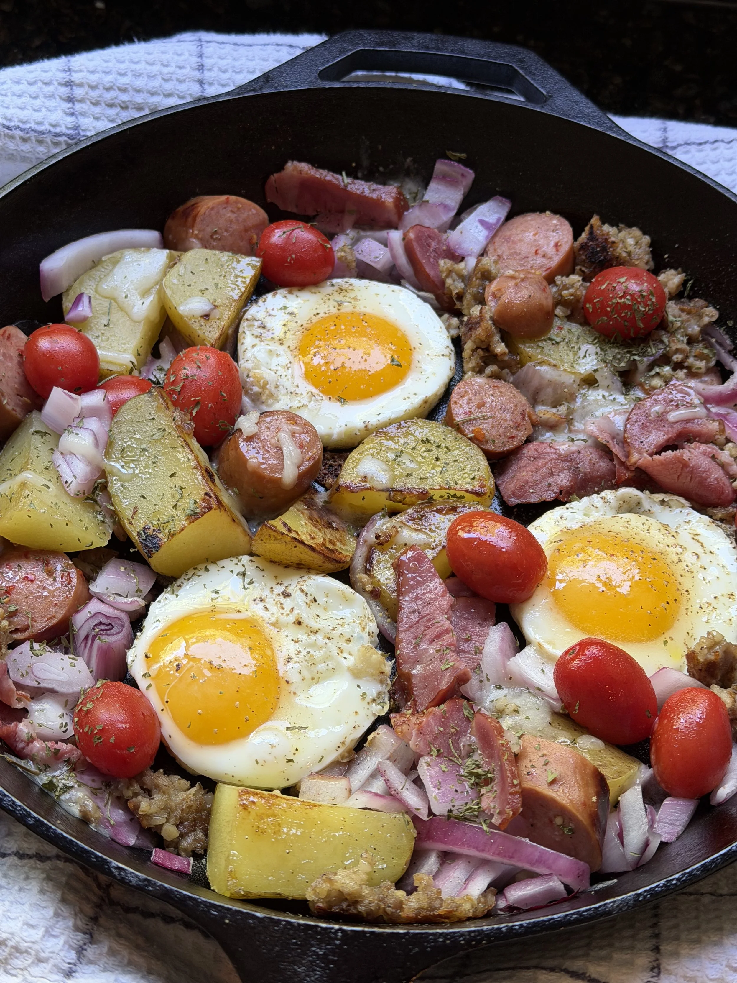 CAMPERS DINNER SKILLET—CINCINNATI STYLE