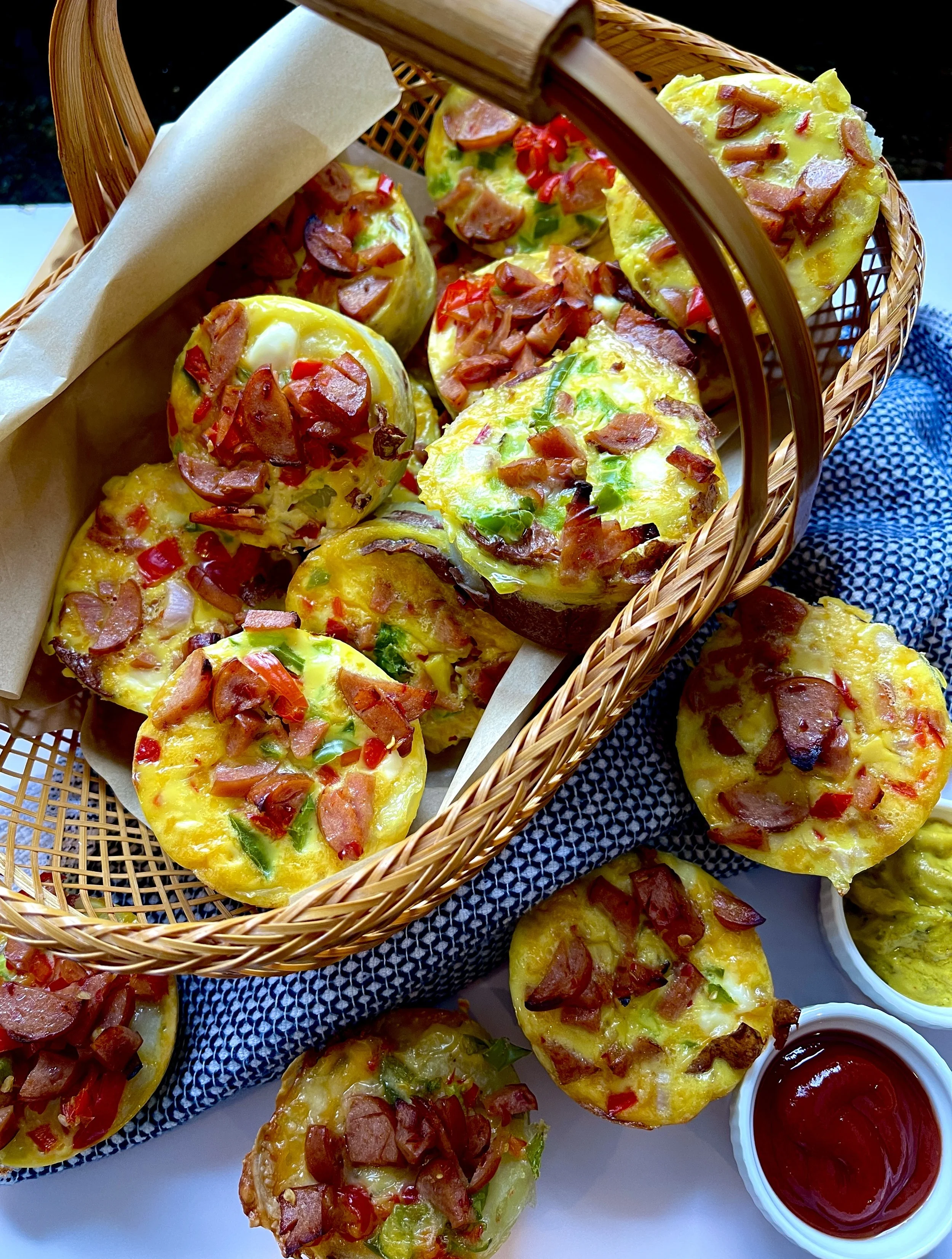 SMASHED POTATO SMOKED SAUSAGE BITES