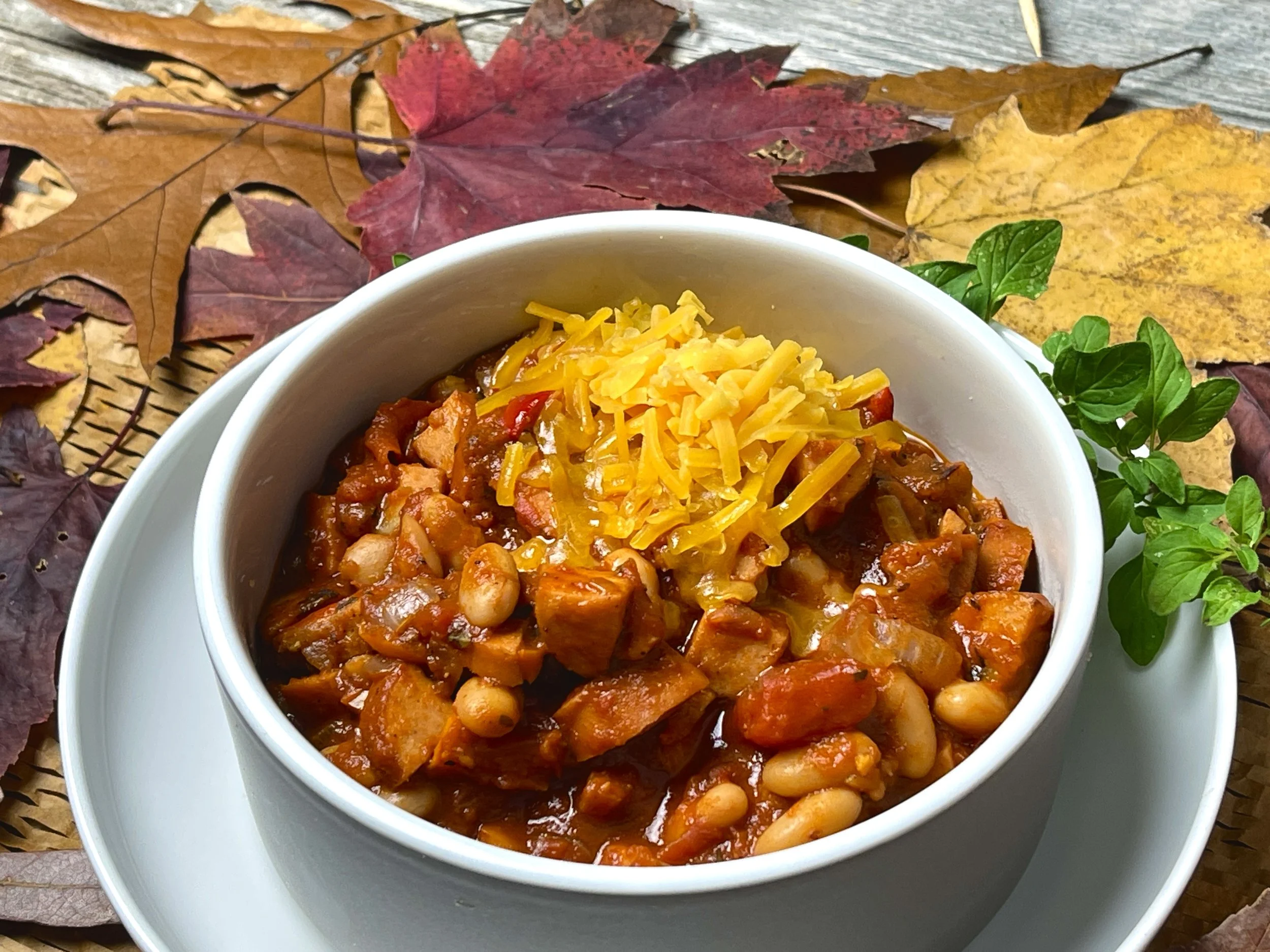WICKED SMOKED SAUSAGE CHILI