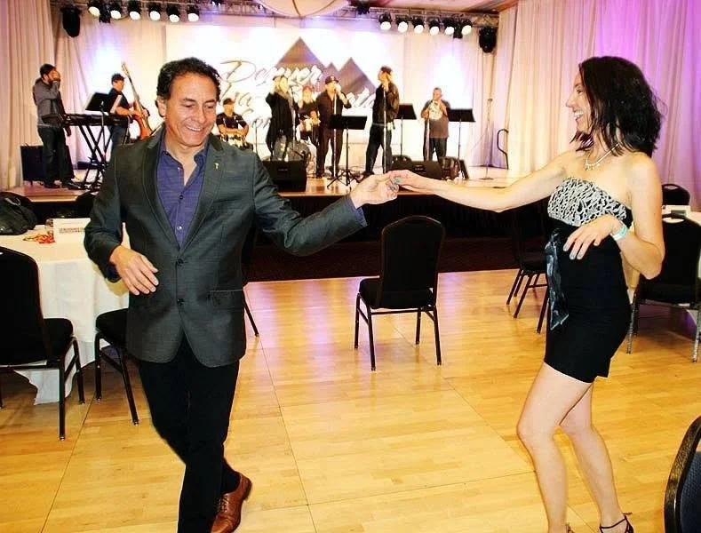 Latin dancing at annual membership meeting!
