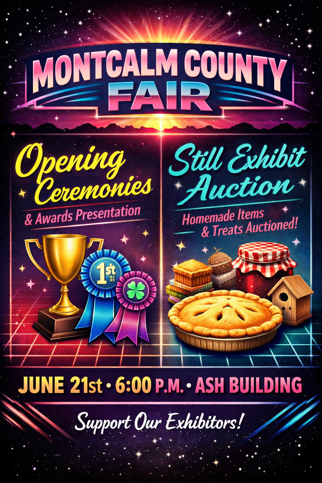 Opening Ceremonies and Still Exhibit Auction