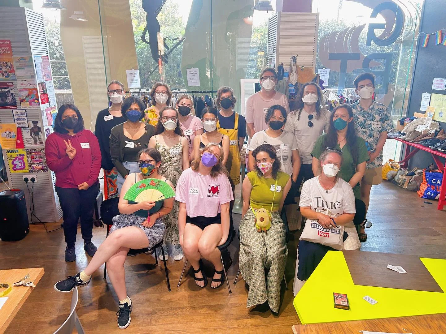 Another fantastic social and the best way to wrap up pride month! Thank you so much to everyone who came, to our 2 new volunteers (couldn&rsquo;t have done it without you!!), and again the @ldnlgbtqcentre for having us!

#covid&nbsp;#covidisntover&nb