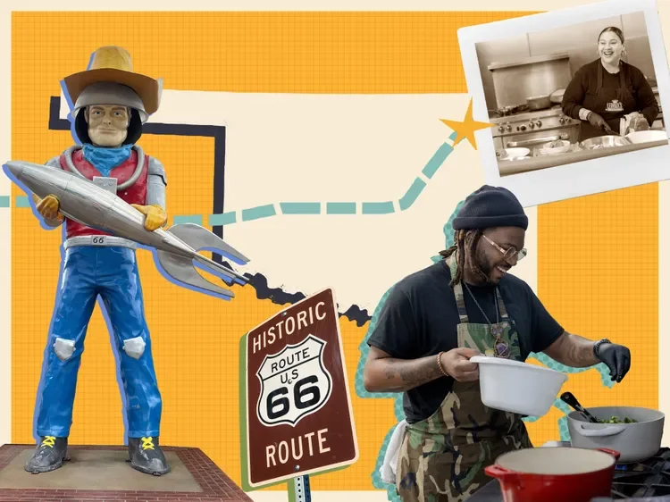 Media: I've Been Shoved to the Ground for Being Gay. This Route 66 Food Hall Felt Like an Exhale.