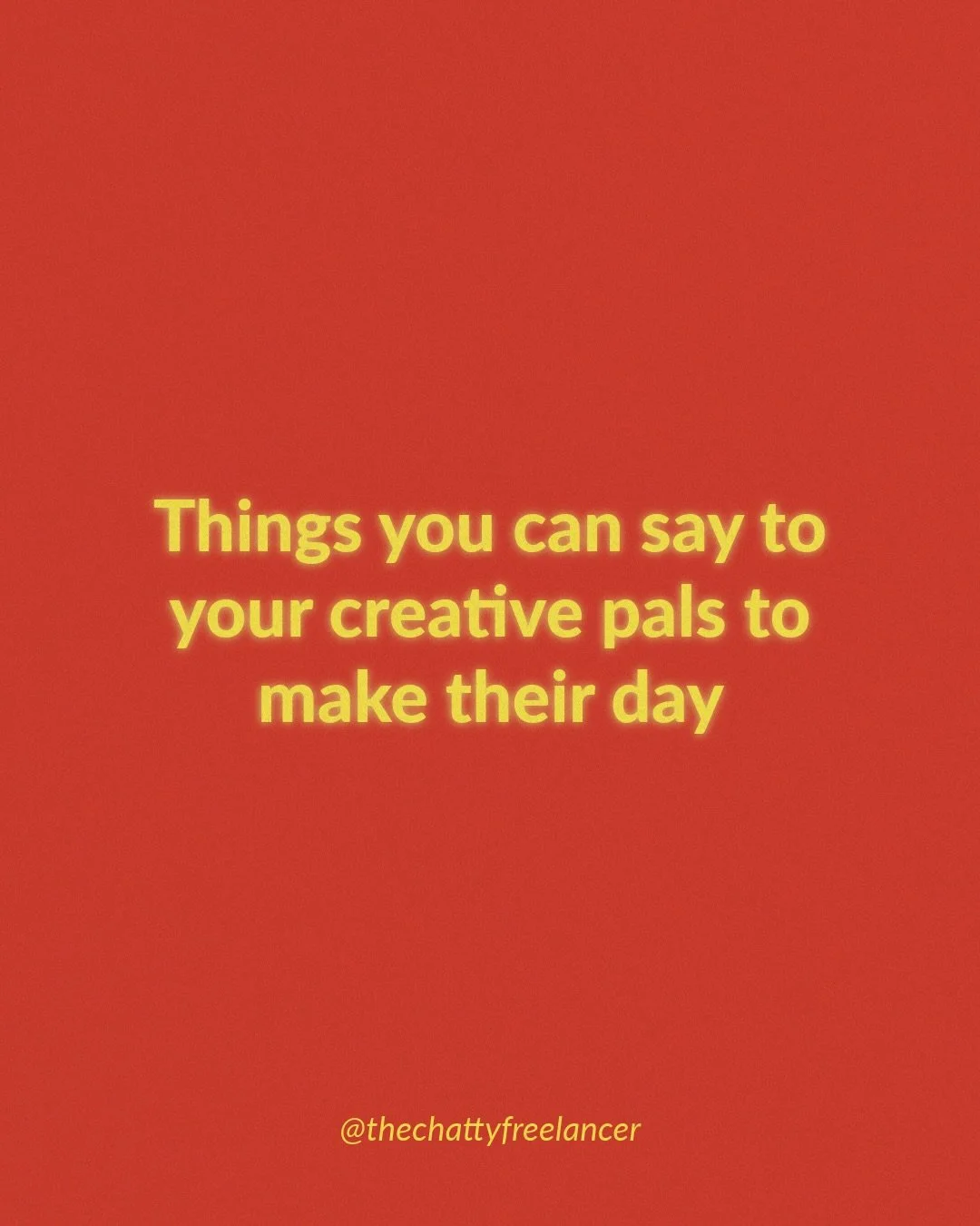 Go on, make their day. ✨