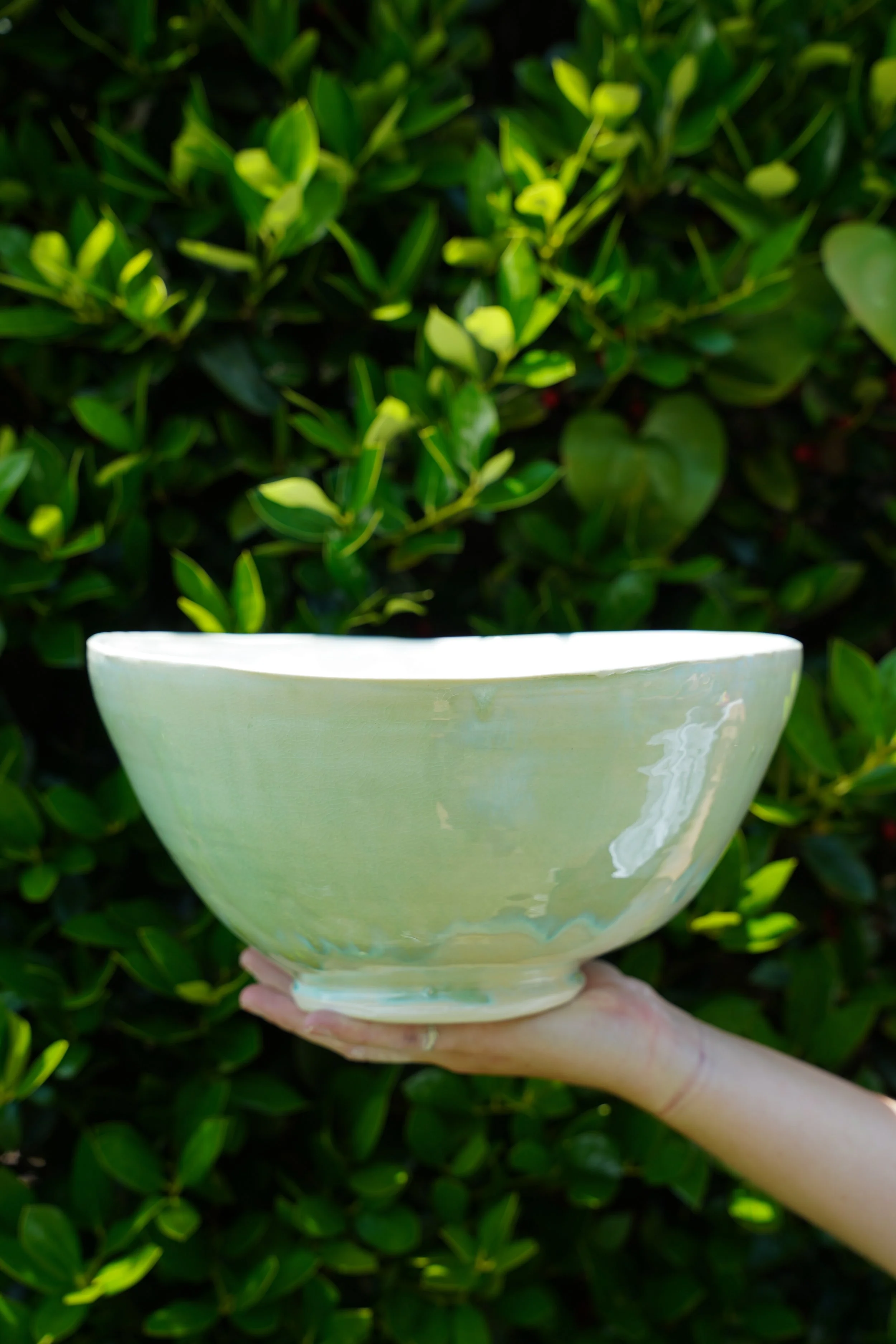 Large Bowl in Celadon